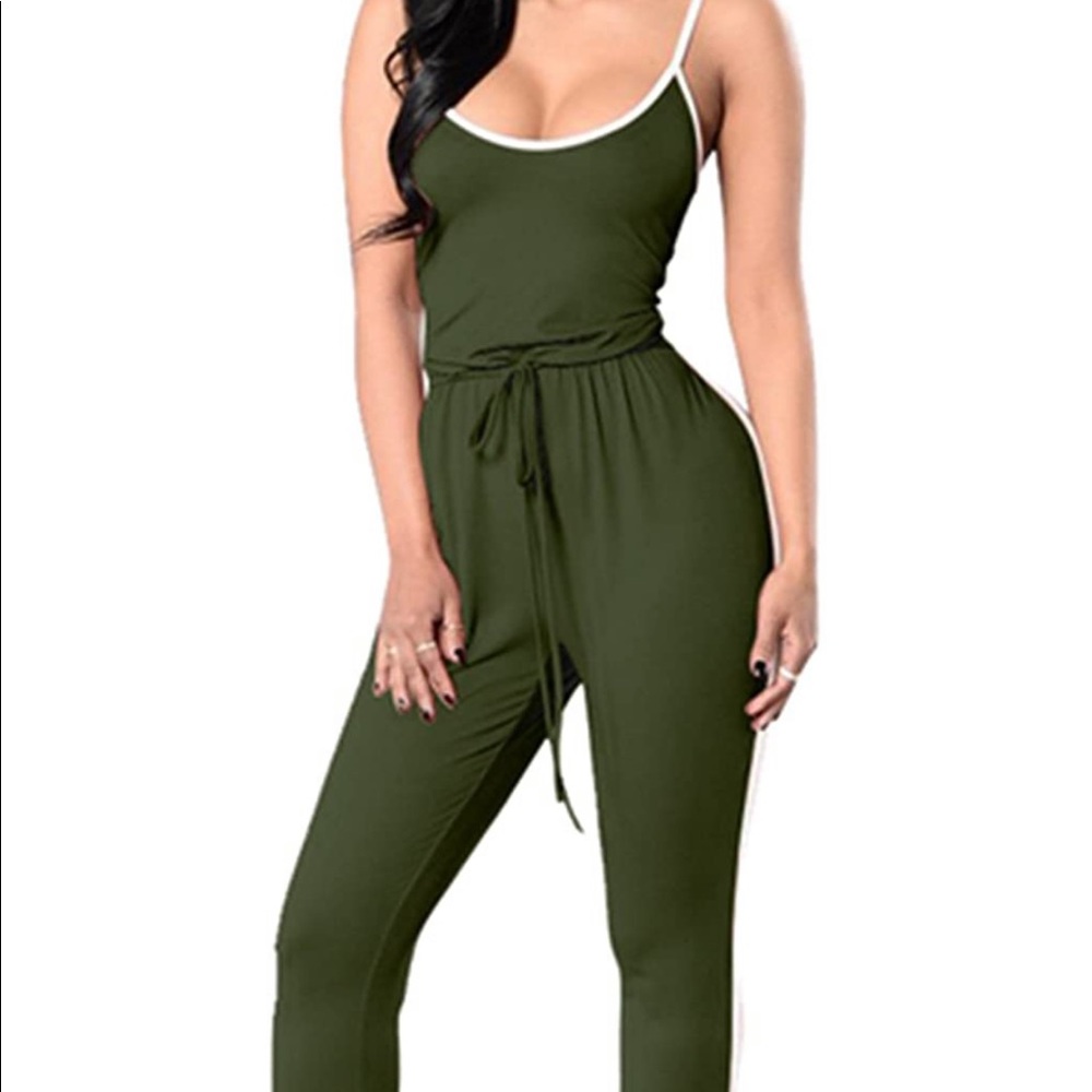 Olive jumpsuit